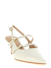Twinset White Polyethylene Mid Heel Pumps