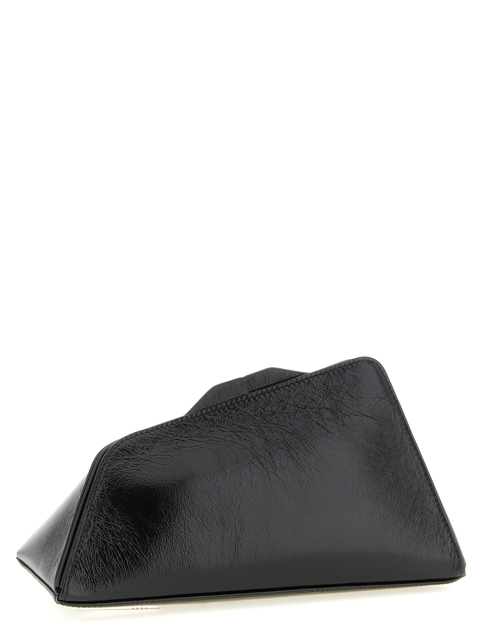 Black Calfskin Clutch Bag