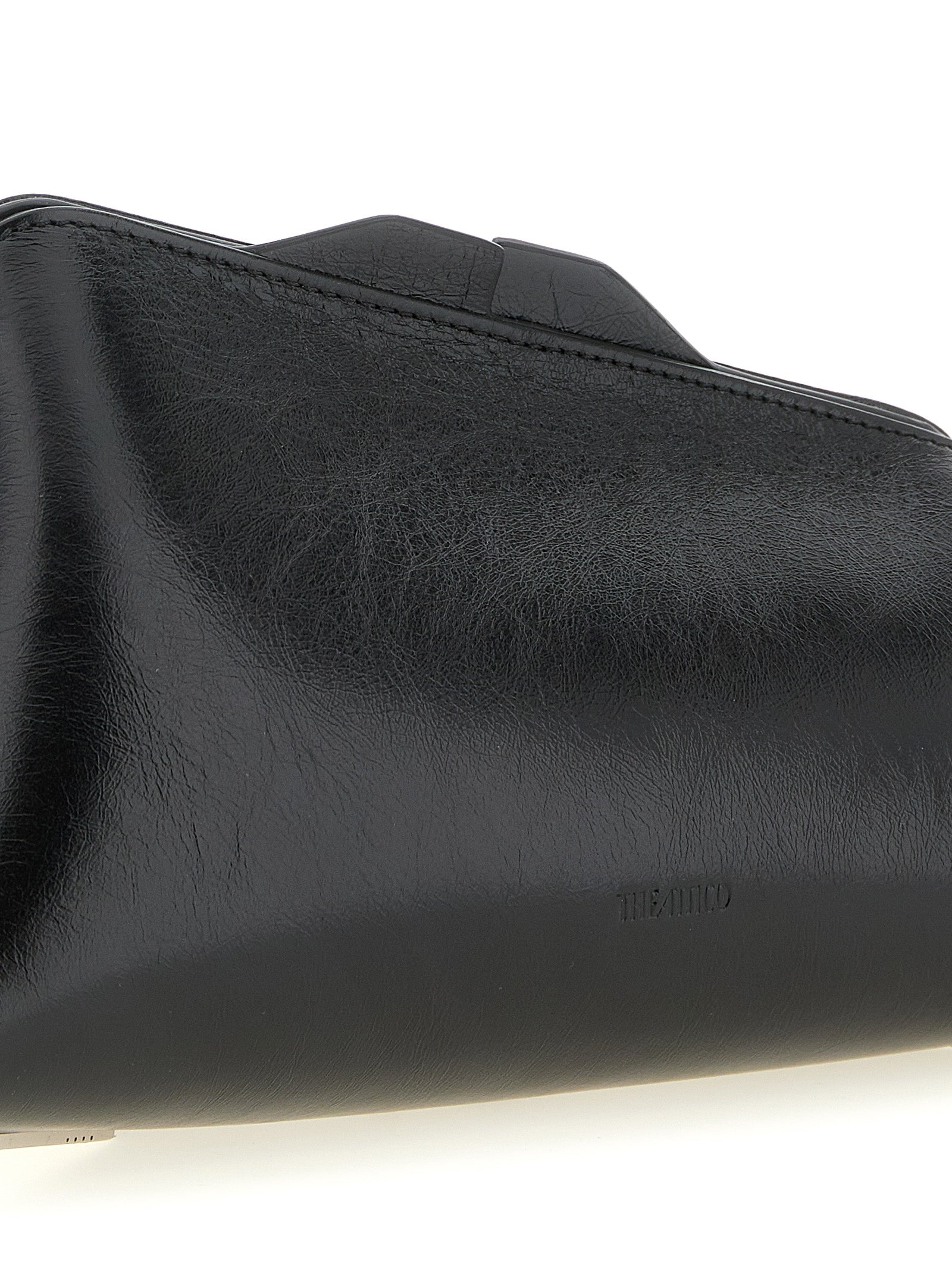 Black Calfskin Clutch Bag