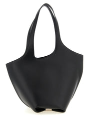 Black Calfskin Shoulder Bag