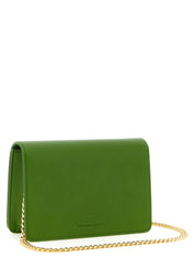 Bicolor Polyester Crossbody Bag