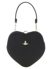 Black Viscose Handbag
