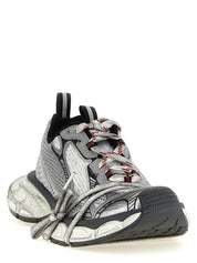 Balenciaga Gray Polyethylene Athletic Sneakers
