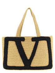 Black Viscose Tote Bag