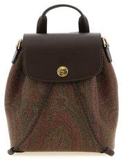 Multicolor Cotton Backpack