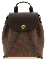 Multicolor Cotton Backpack