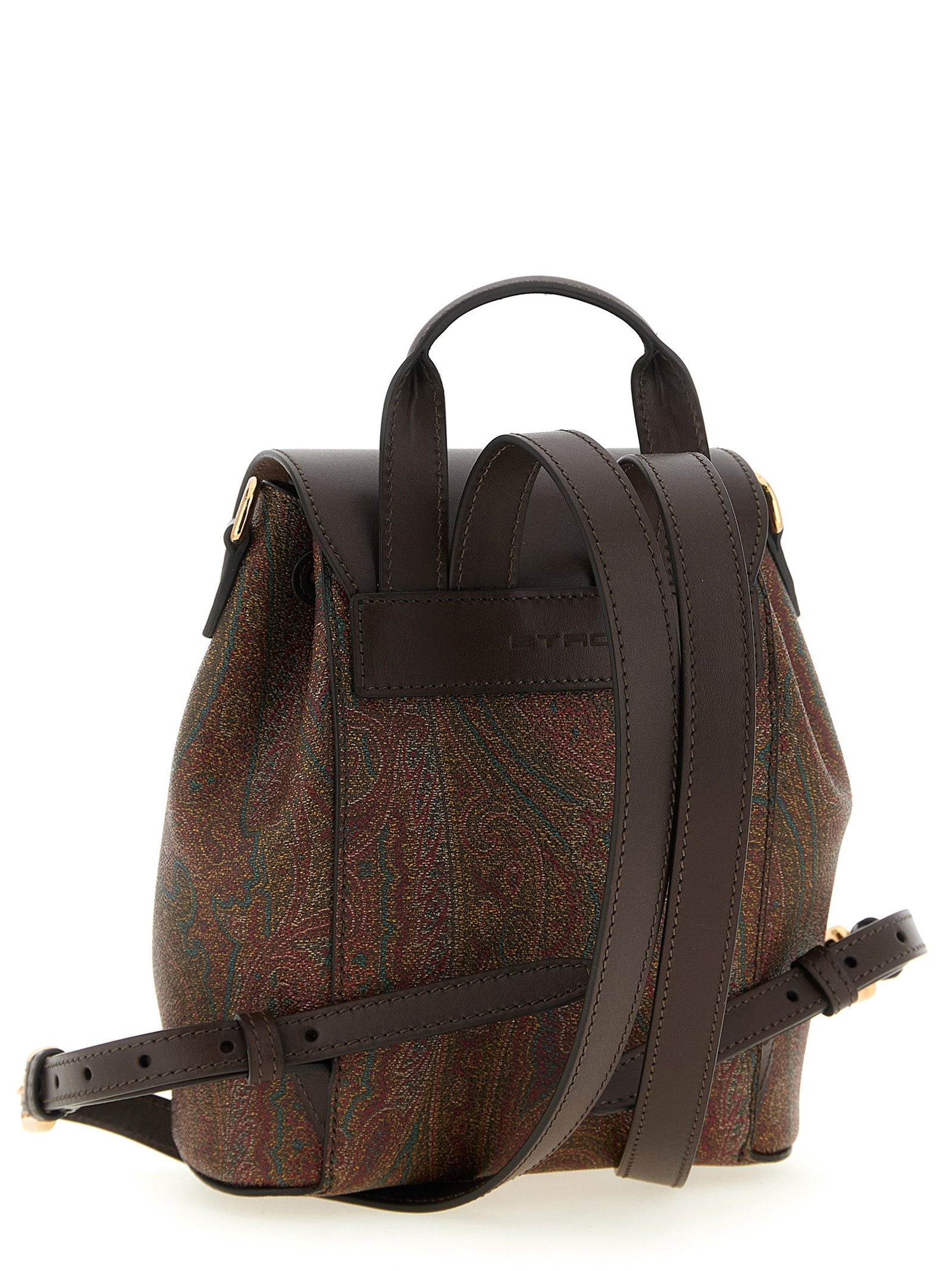 Multicolor Cotton Backpack