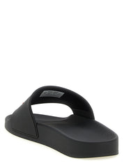 Balenciaga Black Plastic Slides