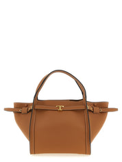 Brown Calfskin Tote Bag