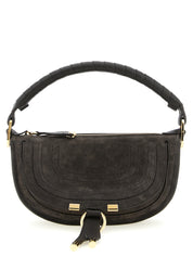 Brown Calfskin Shoulder Bag