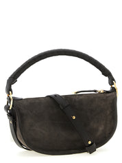 Brown Calfskin Shoulder Bag