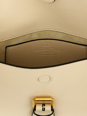 White Calfskin Shoulder Bag