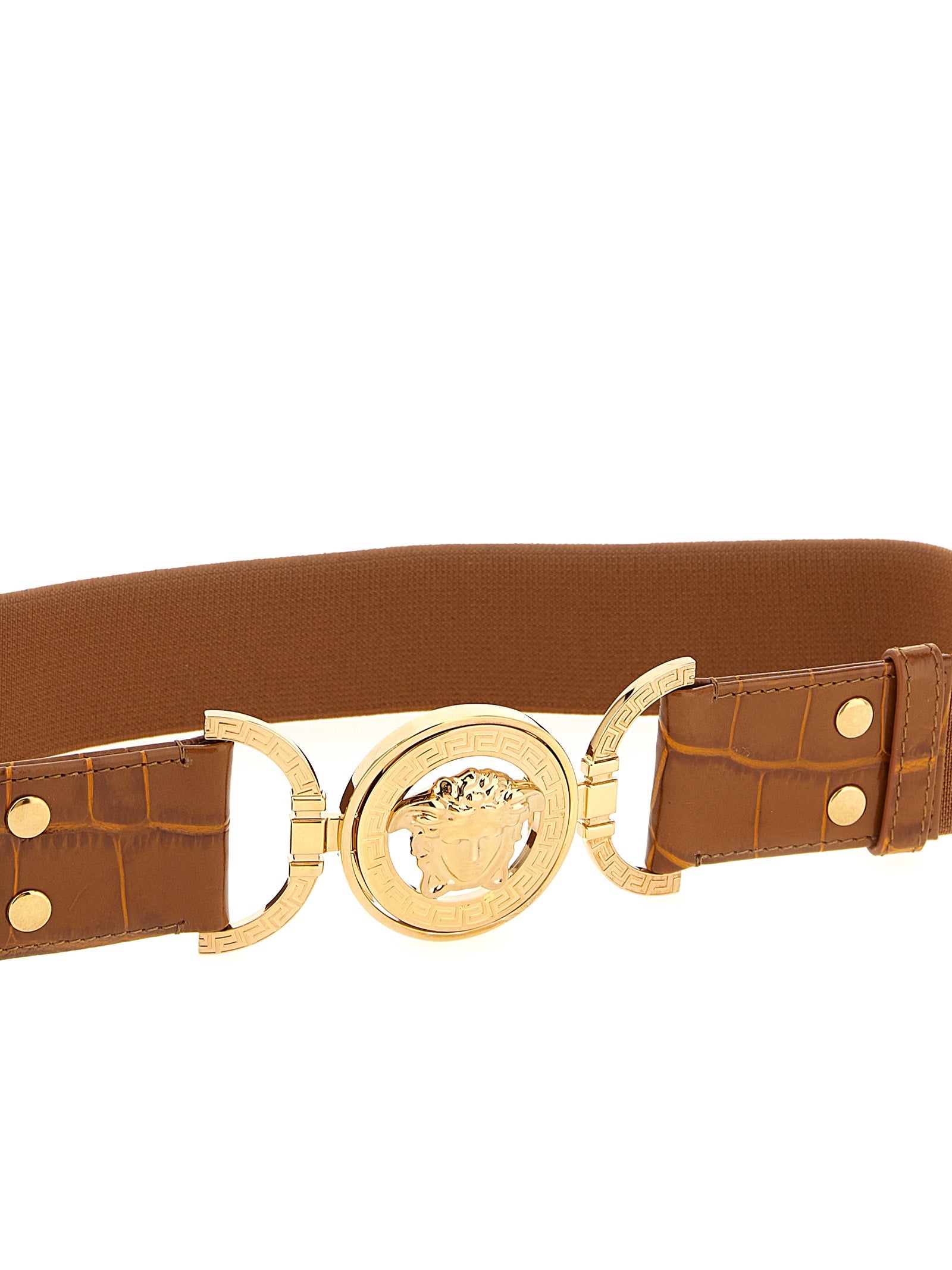 Versace Brown Calfskin Regular Belt