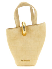 Beige Calfskin Handbag