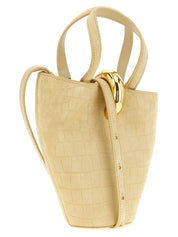 Beige Calfskin Handbag