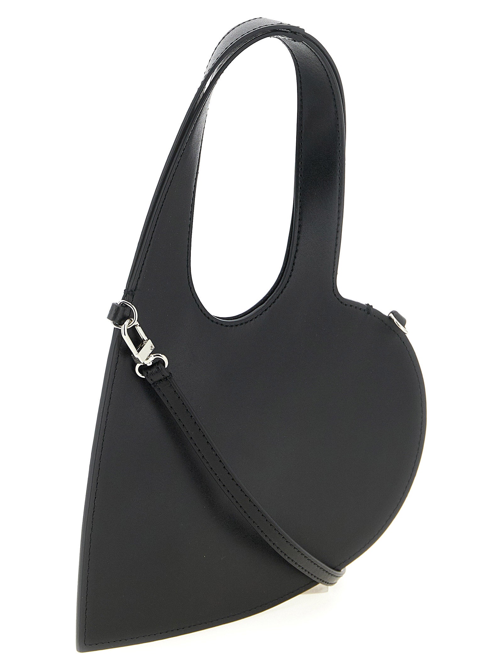 Black Cowhide Handbag