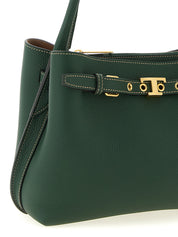 Bicolor Calfskin Handbag