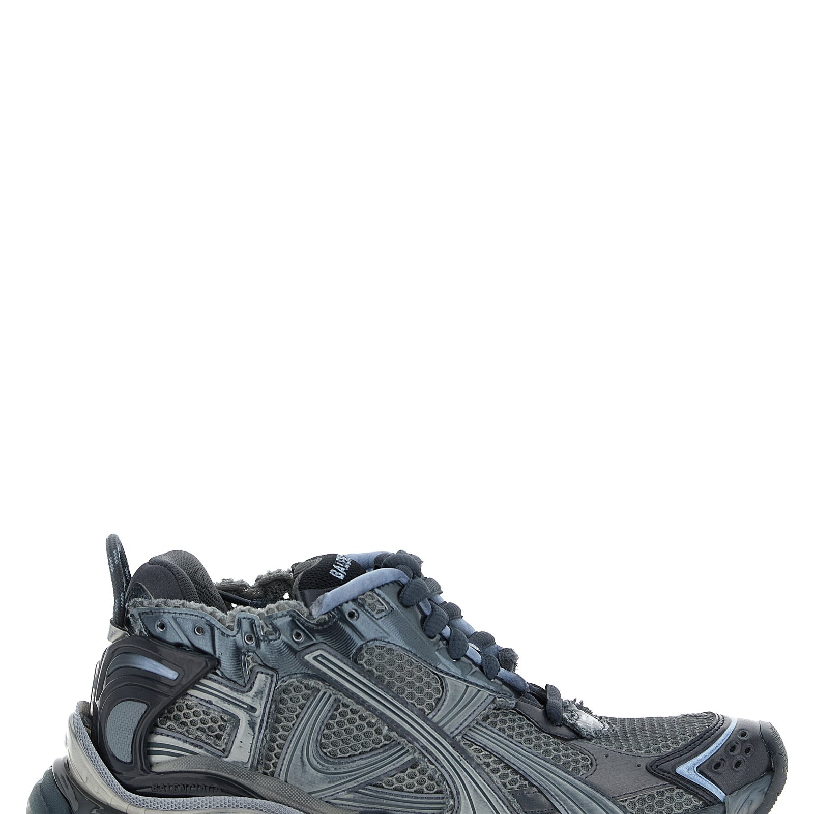 Balenciaga Gray Polyethylene Athletic Sneakers Balenciaga