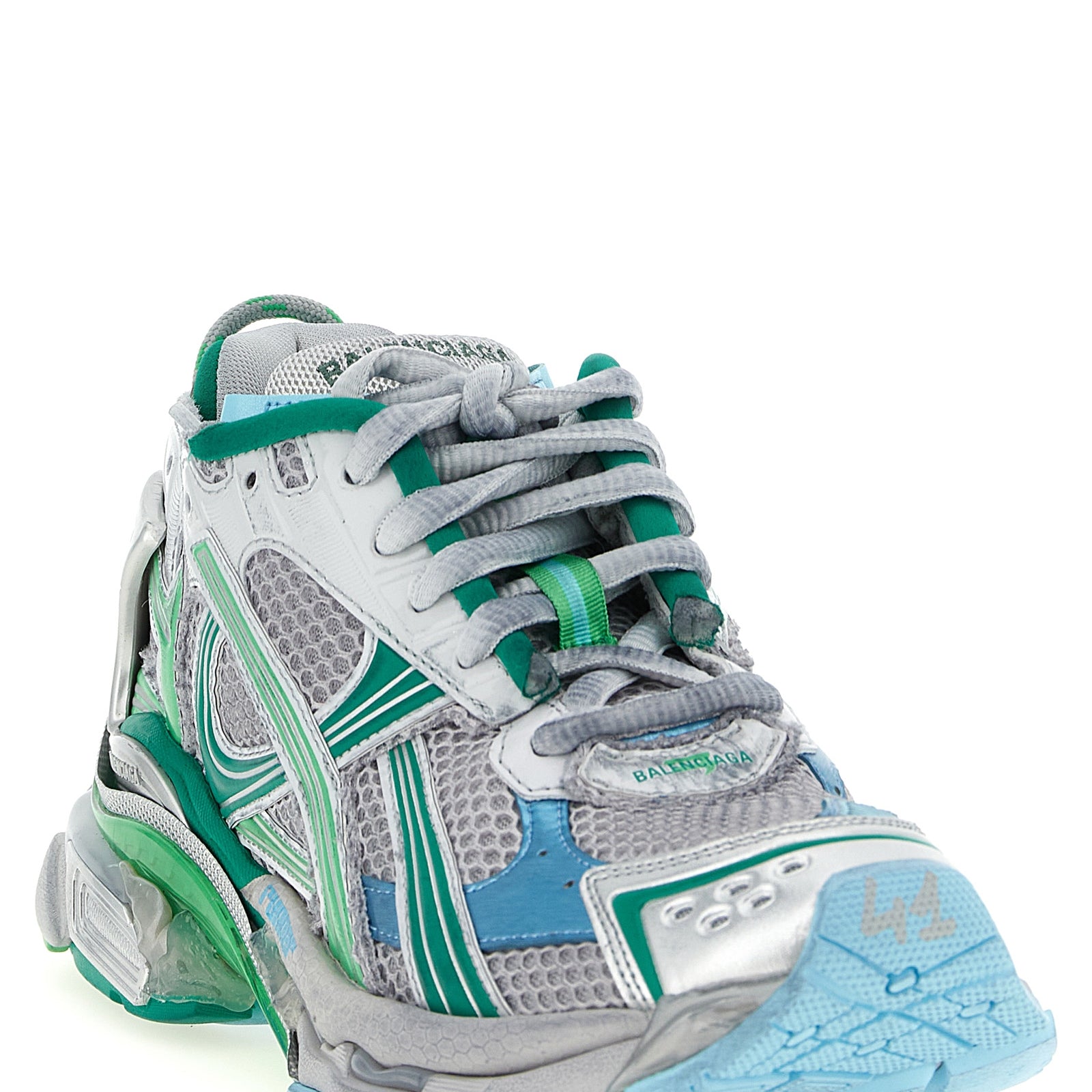 Balenciaga Multicolor Polyethylene Athletic Sneakers Balenciaga
