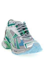 Multicolor Polyethylene Athletic Sneakers
