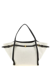 Multicolor Linen Tote Bag