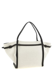 Multicolor Linen Tote Bag