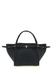 Black Calfskin Tote Bag