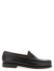 Brown Cowhide Slip-On Loafers
