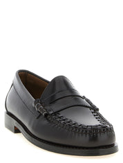Brown Cowhide Slip-On Loafers