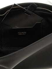 Black Lambskin Clutch Bag