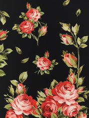 Black Silk Foulard