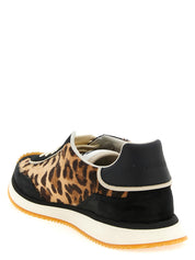 Multicolor Calfskin Low Top Sneakers