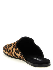 Brown Calfskin Flats