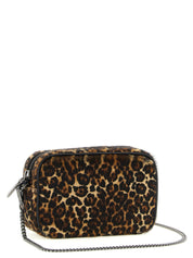 Multicolor Cowhide Crossbody Bag