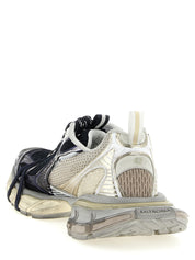 Multicolor Polyethylene Athletic Sneakers