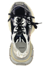 Multicolor Polyethylene Athletic Sneakers