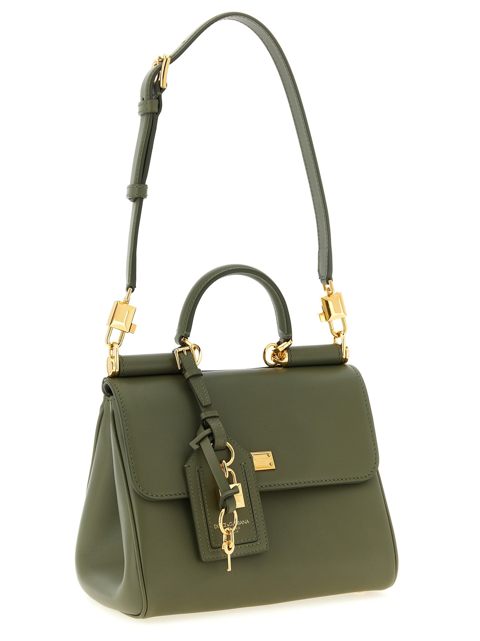 Bicolor Calfskin Handbag