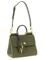 Bicolor Calfskin Handbag