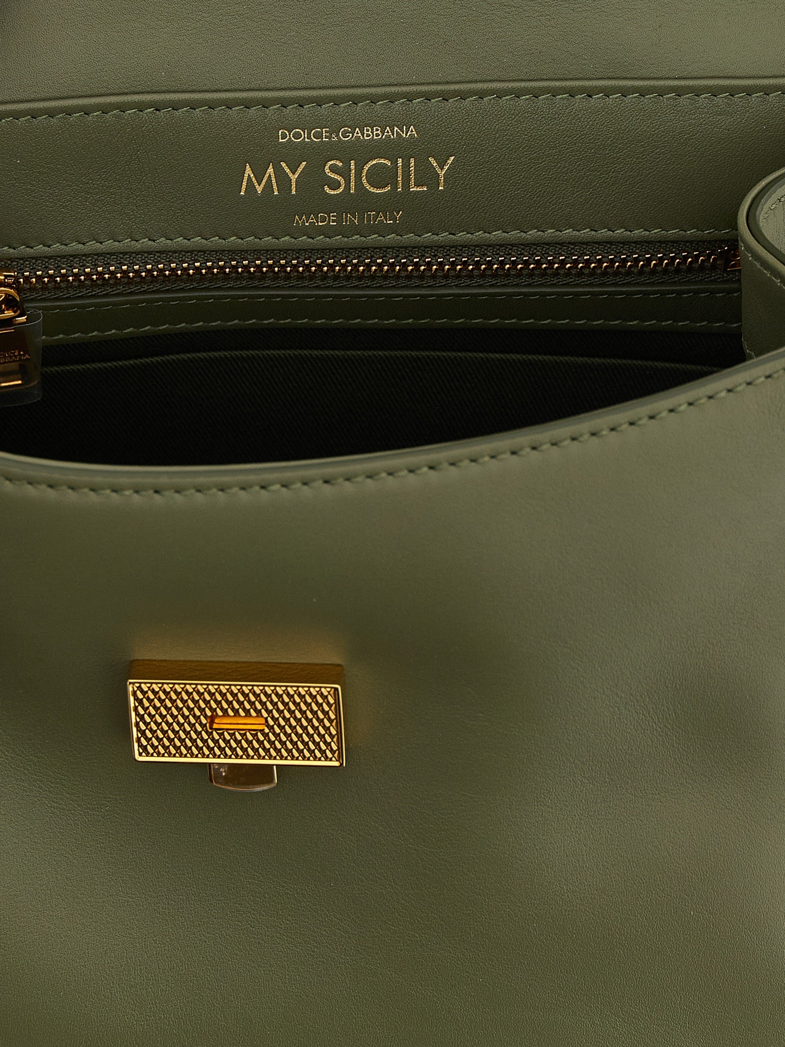 Bicolor Calfskin Handbag