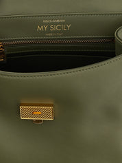 Bicolor Calfskin Handbag