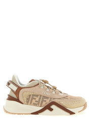Multicolor Polyamide Athletic Sneakers