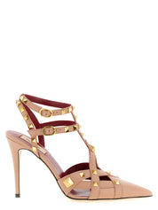 Valentino Garavani Multicolor Calfskin High Heel Pumps