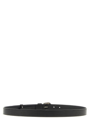 Black Calfskin Regular Belt