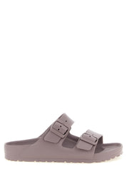 Purple Synthetic Flat Sandals