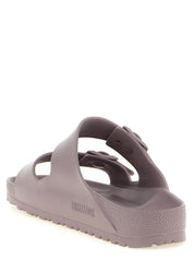 Purple Synthetic Flat Sandals