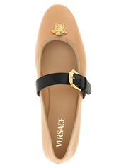 Multicolor Lamb Leather Ballet Flats