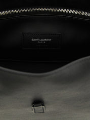 Black Calfskin Shoulder Bag