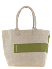 Bicolor Cotton Tote Bag