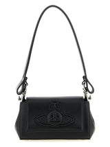 Black Polyethylene Shoulder Bag