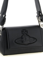 Black Polyethylene Shoulder Bag